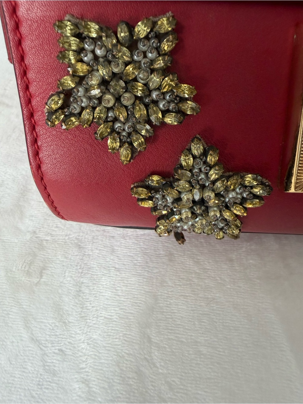 Gucci Red Cowhide Star bag (Limited Edition) - Picture 15 of 15